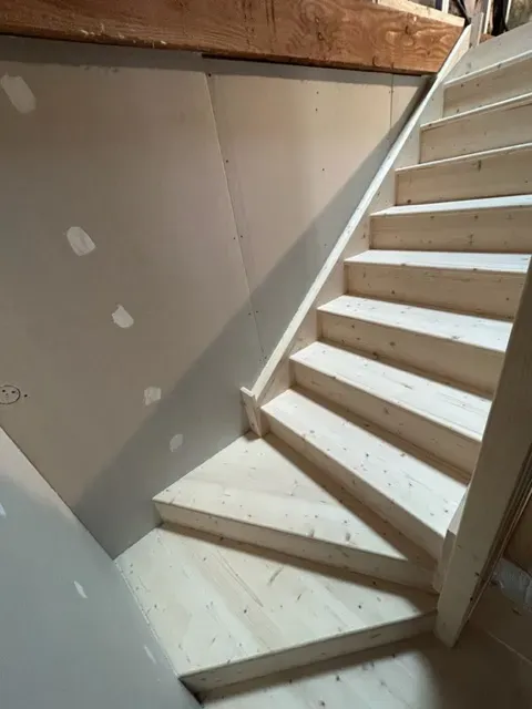 escalier en bois sur mesure